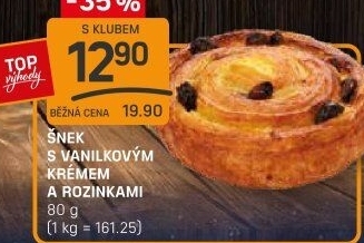 Šnek s náplní
