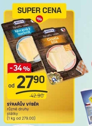 Sýr Sýrařův výběr Madeta