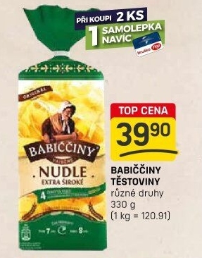 Těstoviny babiččiny Druid