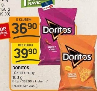 Tortilla chips Doritos