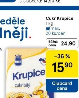 Cukr krupice TTD