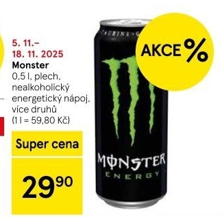 Energetický nápoj Monster Energy