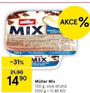 Jogurt Müller Mix