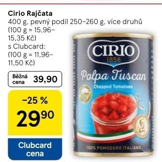 Rajčata Cirio