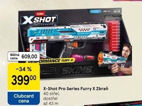 Zbraň Pro Series Furry X X-Shot Zuru