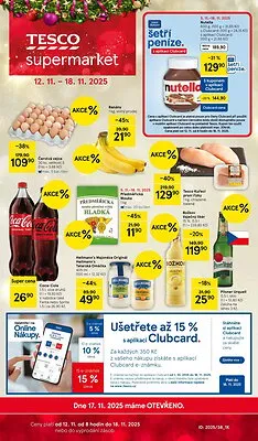 akční leták Tesco 12.11.2025-18.11.2025