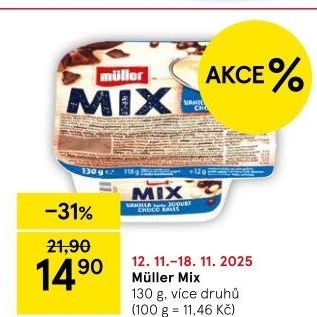 Jogurt Müller Mix