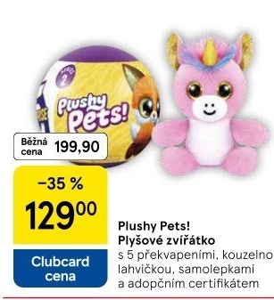 Koule s překvapením Plushy Pets! 5 Surprise Zuru