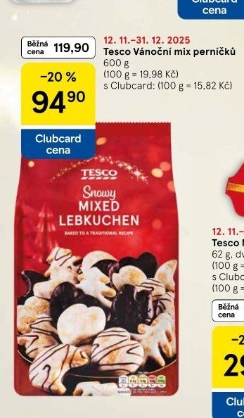 Perníčky Tesco