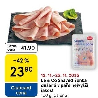 Šunka dušená nejvyšší jakosti LE&amp