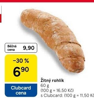 Žitný rohlík