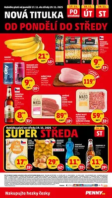 akční leták Penny Market 13.11.2025-19.11.2025