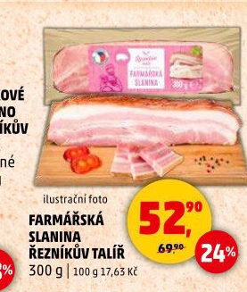 Farmářská slanina Řezníkův talíř