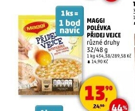 Instantní polévka Přidej vejce Maggi