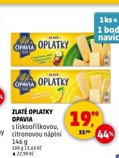 Oplatky Zlaté Opavia