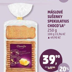 Sušenky Spekulatius Choco'