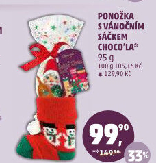 Vánoční Mikulášský balíček Choco'