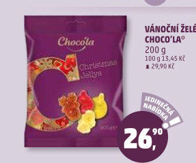Želé ovocné Choco'
