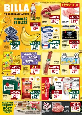 akční leták BILLA 12.11.2025-18.11.2025