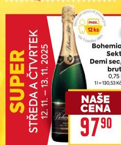 Bohemia Sekt Demi Sec