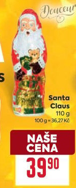 Čokoládový Santa Douceur