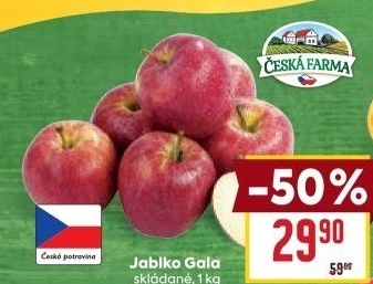 Jablka Gala Česká Farma