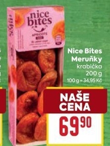 Meruňky sušené Nice Bites
