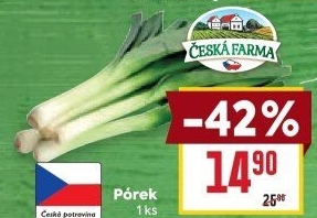 Pórek Česká Farma