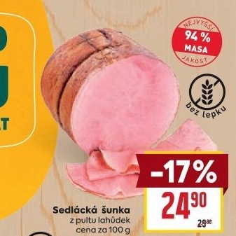Šunka sedlácká nejvyšší jakosti
