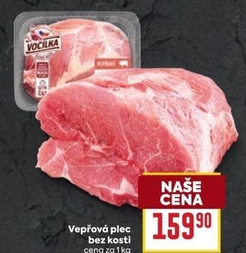 Vepřová plec bez kosti Vocílka