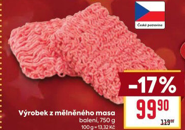Mělněné maso