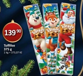 Bonboniéra vánoční edice Toffifee Storck