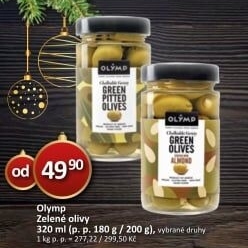 Olivy zelené Olymp