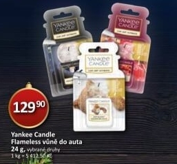 Osvěžovač do auta Yankee Candle