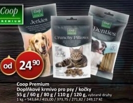 Pamlsky pro kočky Coop Premium