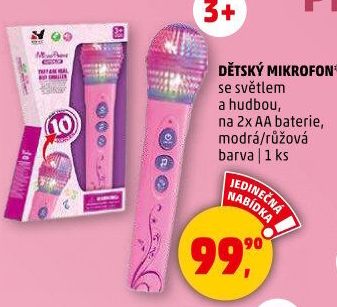 Dětský mikrofon