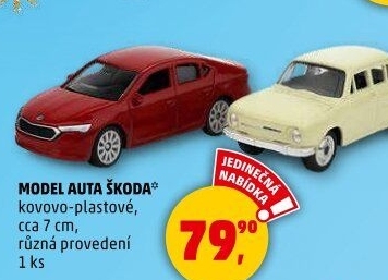 Modely aut Škoda