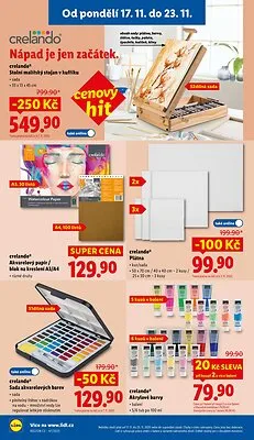 akční leták Lidl 17.11.2025-23.11.2025