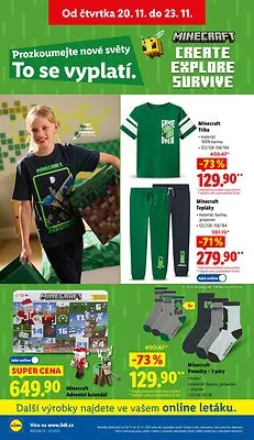 akční leták Lidl 17.11.2025-23.11.2025
