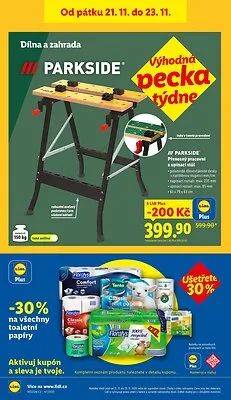 akční leták Lidl 17.11.2025-23.11.2025