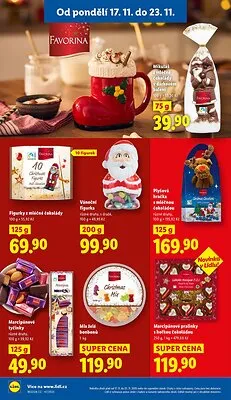 akční leták Lidl 20.11.2025-23.11.2025