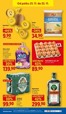 akční leták Lidl 20.11.2025-23.11.2025
