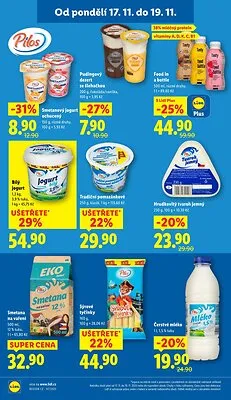 akční leták Lidl 17.11.2025-19.11.2025