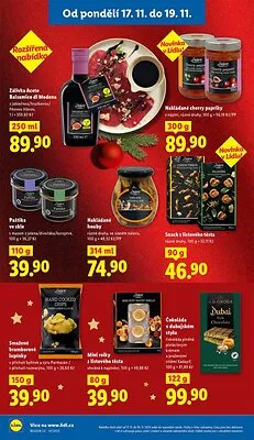 akční leták Lidl 17.11.2025-19.11.2025