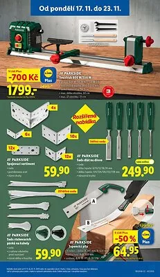 akční leták Lidl 17.11.2025-19.11.2025