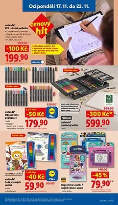 akční leták Lidl 17.11.2025-19.11.2025