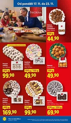 akční leták Lidl 20.11.2025-23.11.2025