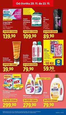 akční leták Lidl 20.11.2025-23.11.2025
