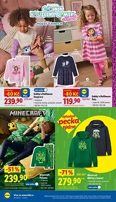 akční leták Lidl 20.11.2025-23.11.2025