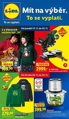akční leták Lidl 17.11.2025-23.11.2025